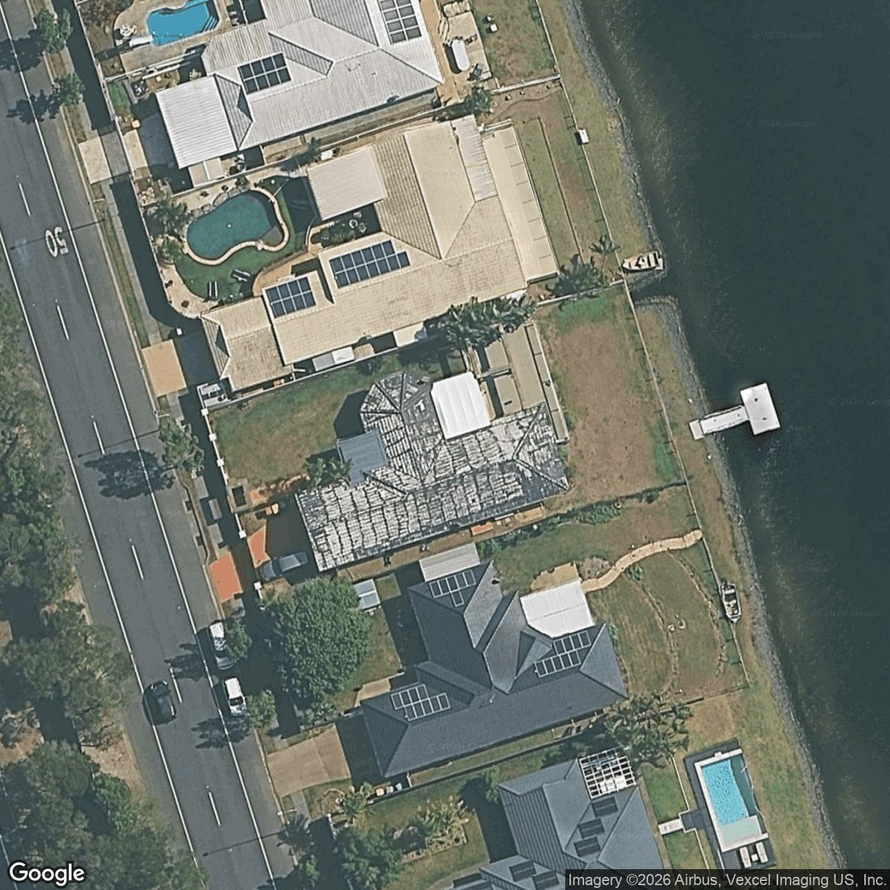 Aerial view of 49 Cassowary Drive, Burleigh Waters QLD 4220
