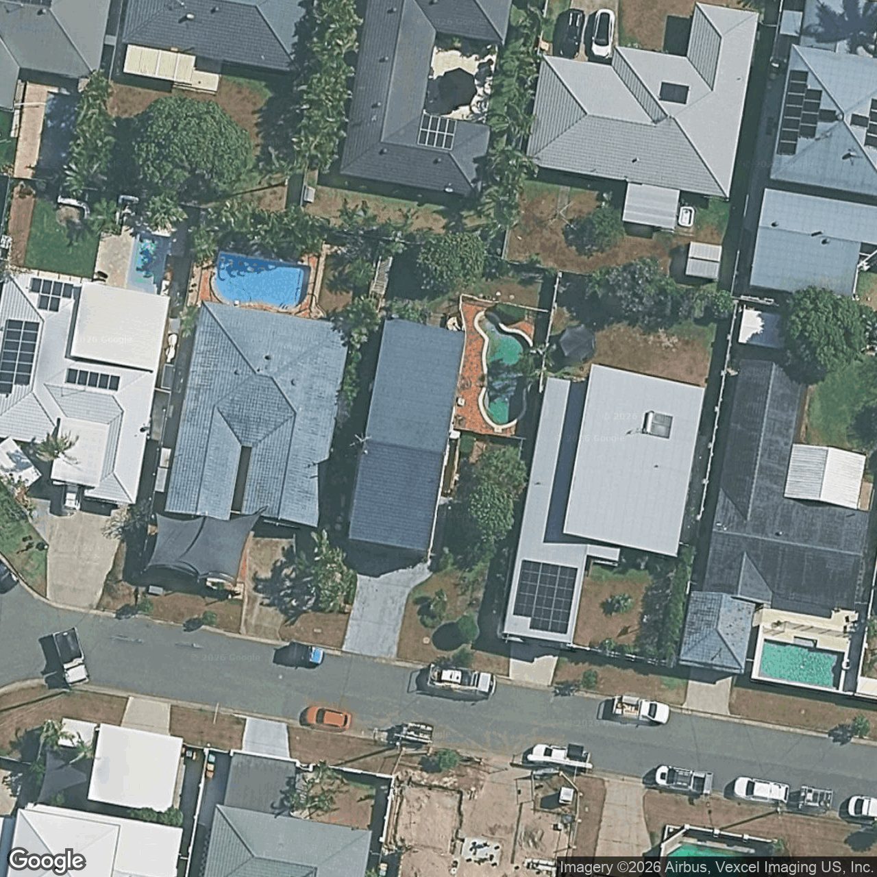 Aerial view of 7 Curlew Crescent, Burleigh Waters QLD 4220
