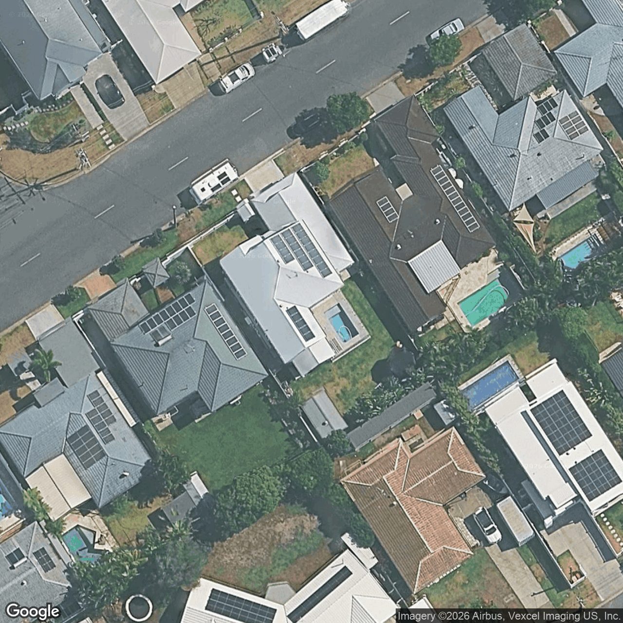 Aerial view of 30 Sandpiper Drive, Burleigh Waters QLD 4220