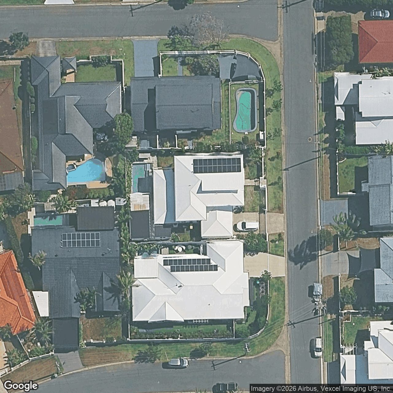 Aerial view of 7 Eagle Avenue, Burleigh Waters QLD 4220