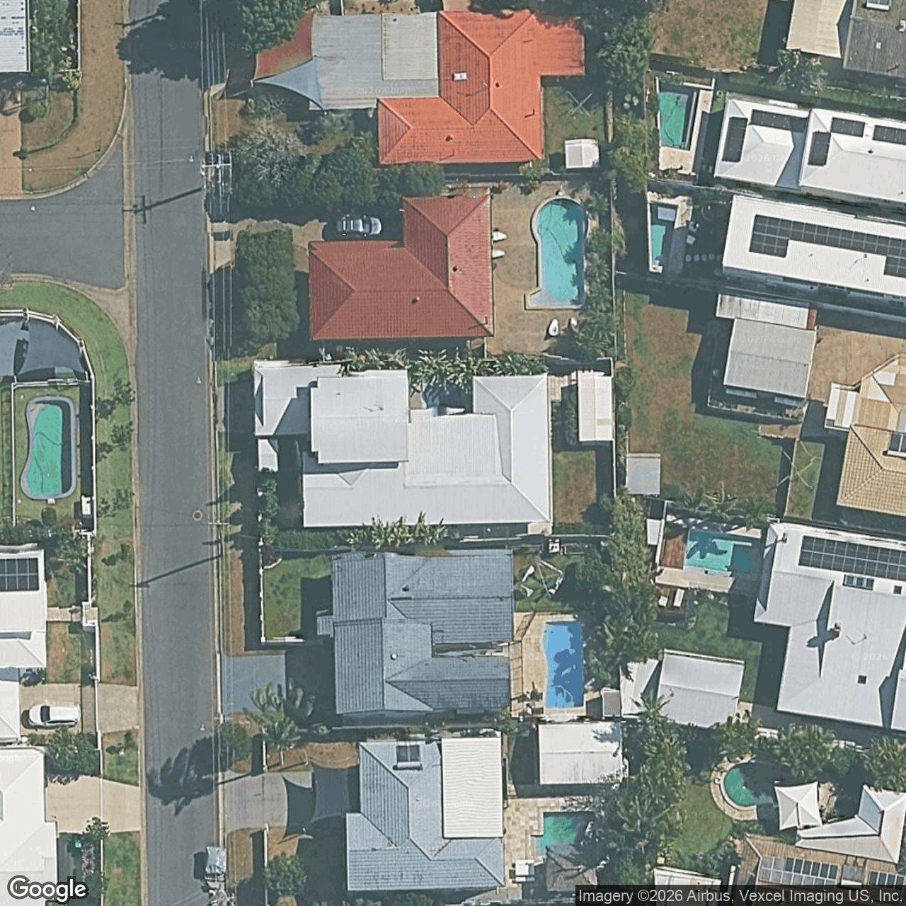Aerial view of 10 Eagle Avenue, Burleigh Waters QLD 4220