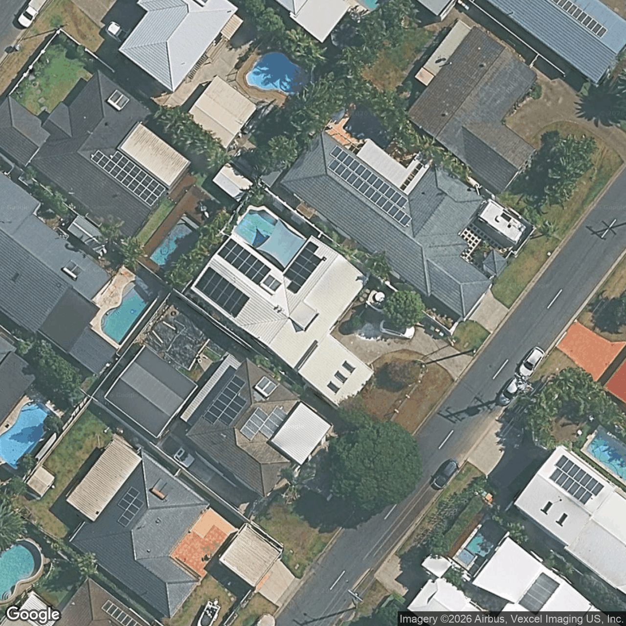 Aerial view of 19 Jabiru Avenue, Burleigh Waters QLD 4220