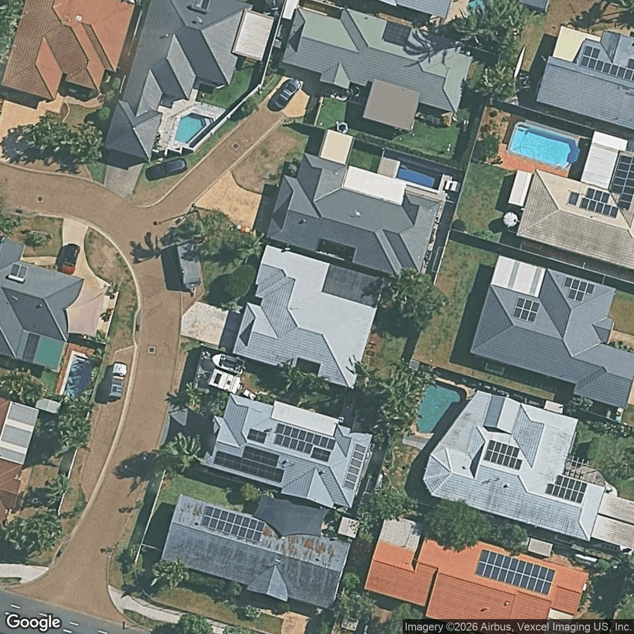 Aerial view of 5 Thornbill Place, Burleigh Waters QLD 4220