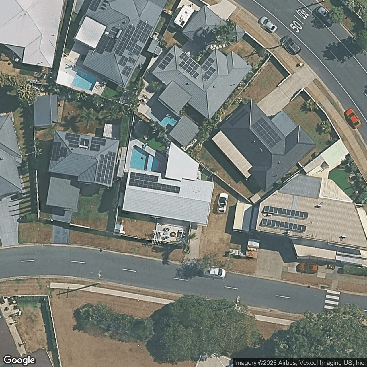 Aerial view of 3 Jabiru Avenue, Burleigh Waters QLD 4220