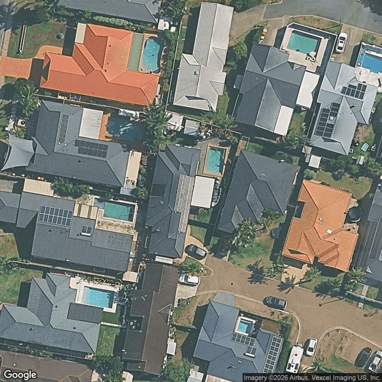 Aerial view of 21 Thornbill Place, Burleigh Waters QLD 4220