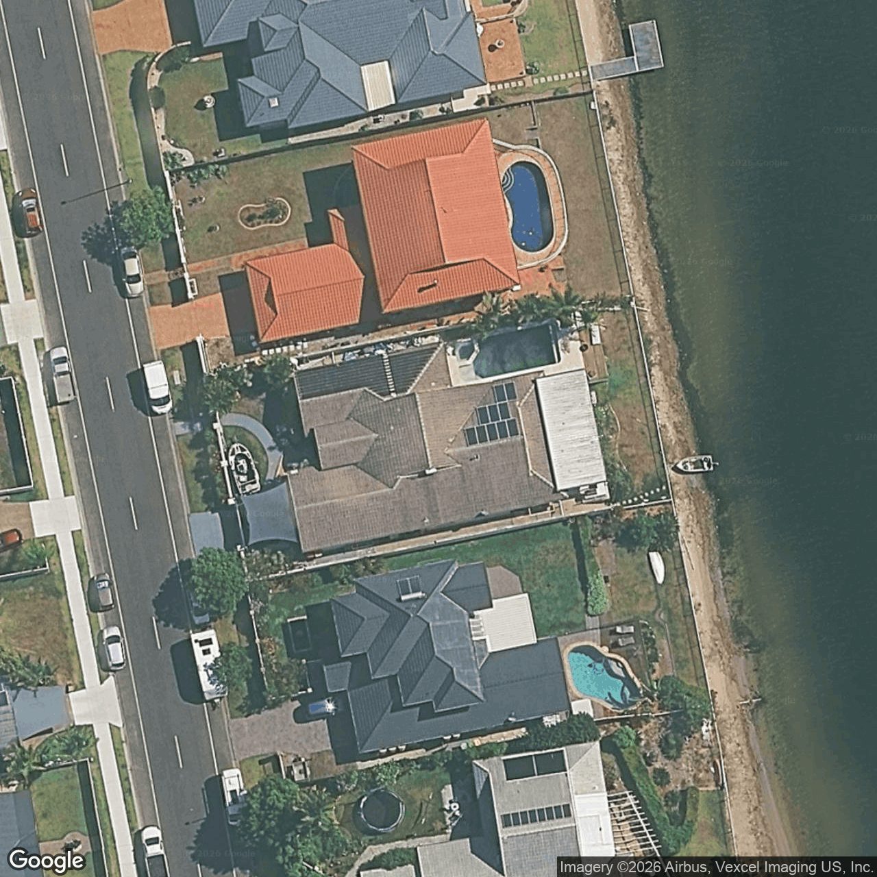 Aerial view of 40 Harrier Drive, Burleigh Waters QLD 4220