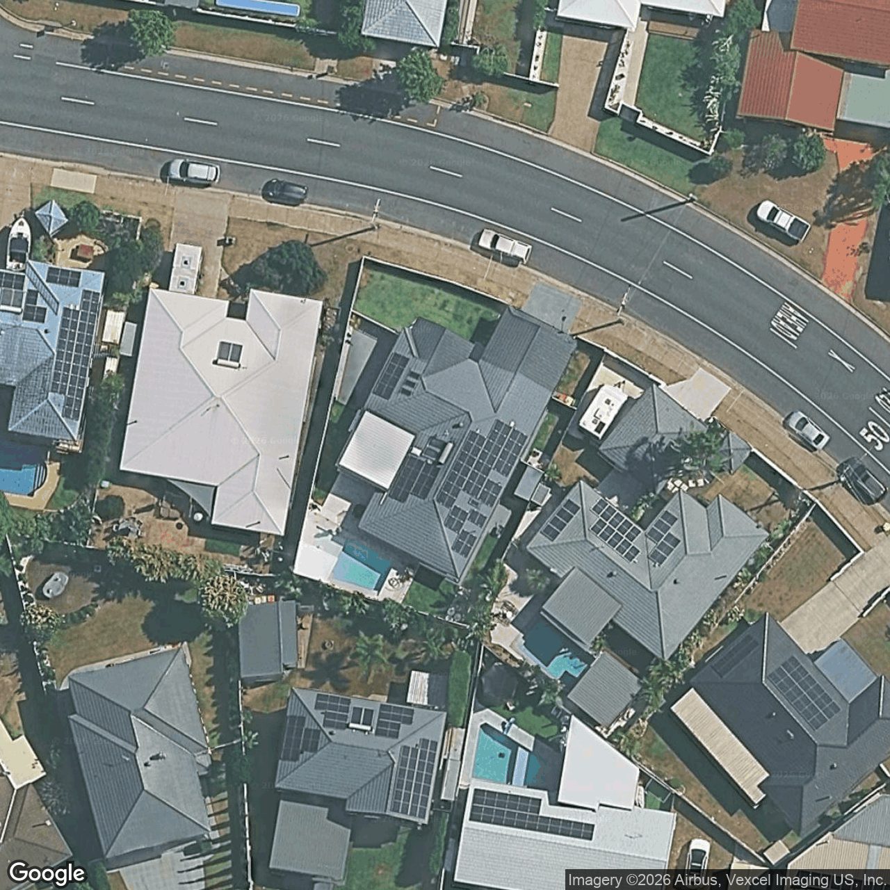 Aerial view of 106 Burleigh Street, Burleigh Waters QLD 4220