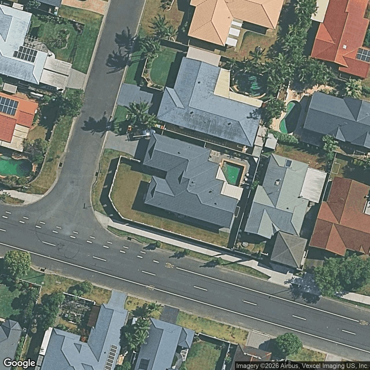 Aerial view of 1 Goldfinch Avenue, Burleigh Waters QLD 4220