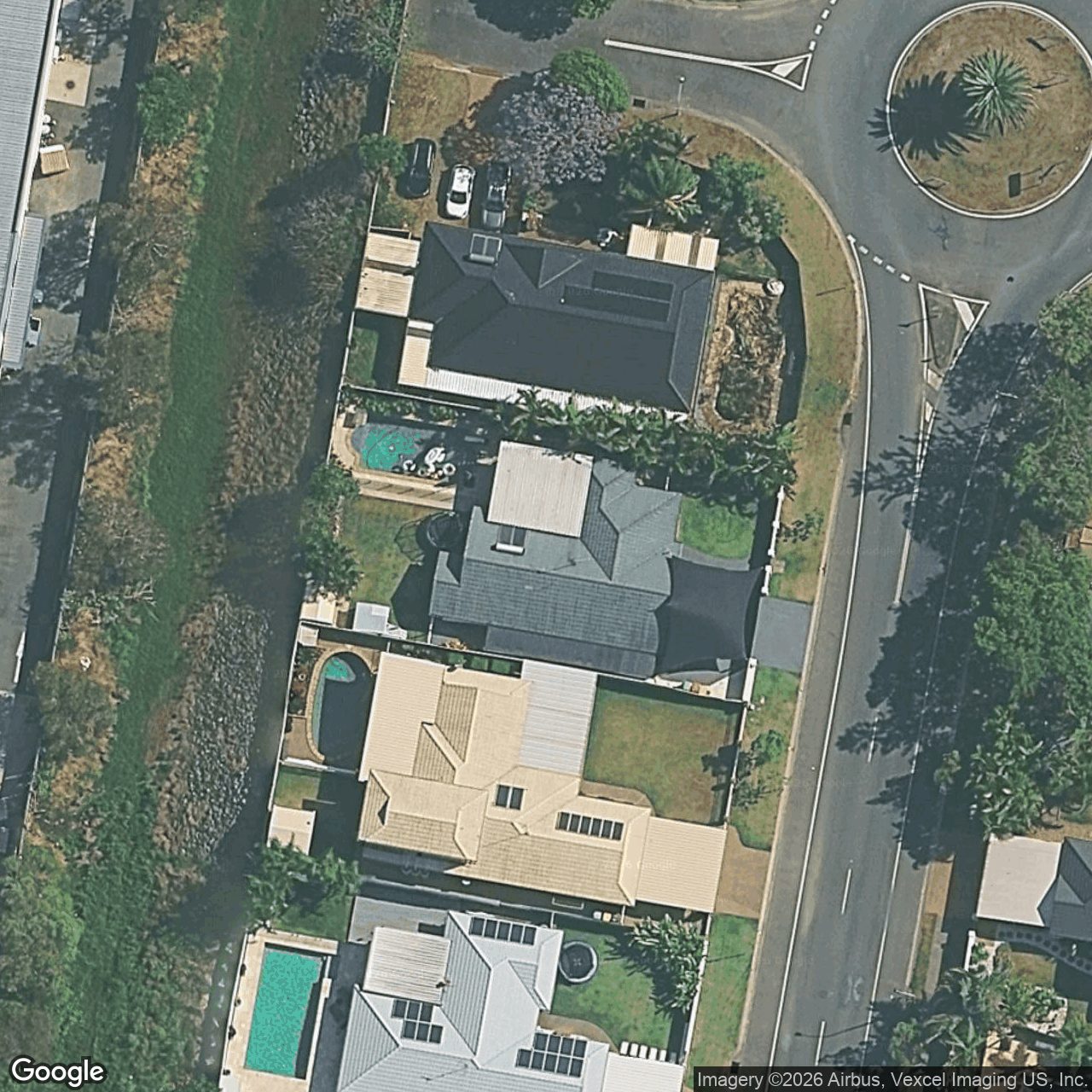 Aerial view of 96 Cassowary Drive, Burleigh Waters QLD 4220