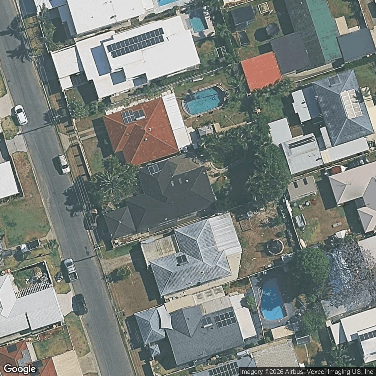 Aerial view of 35 Aruma Avenue, Burleigh Waters QLD 4220
