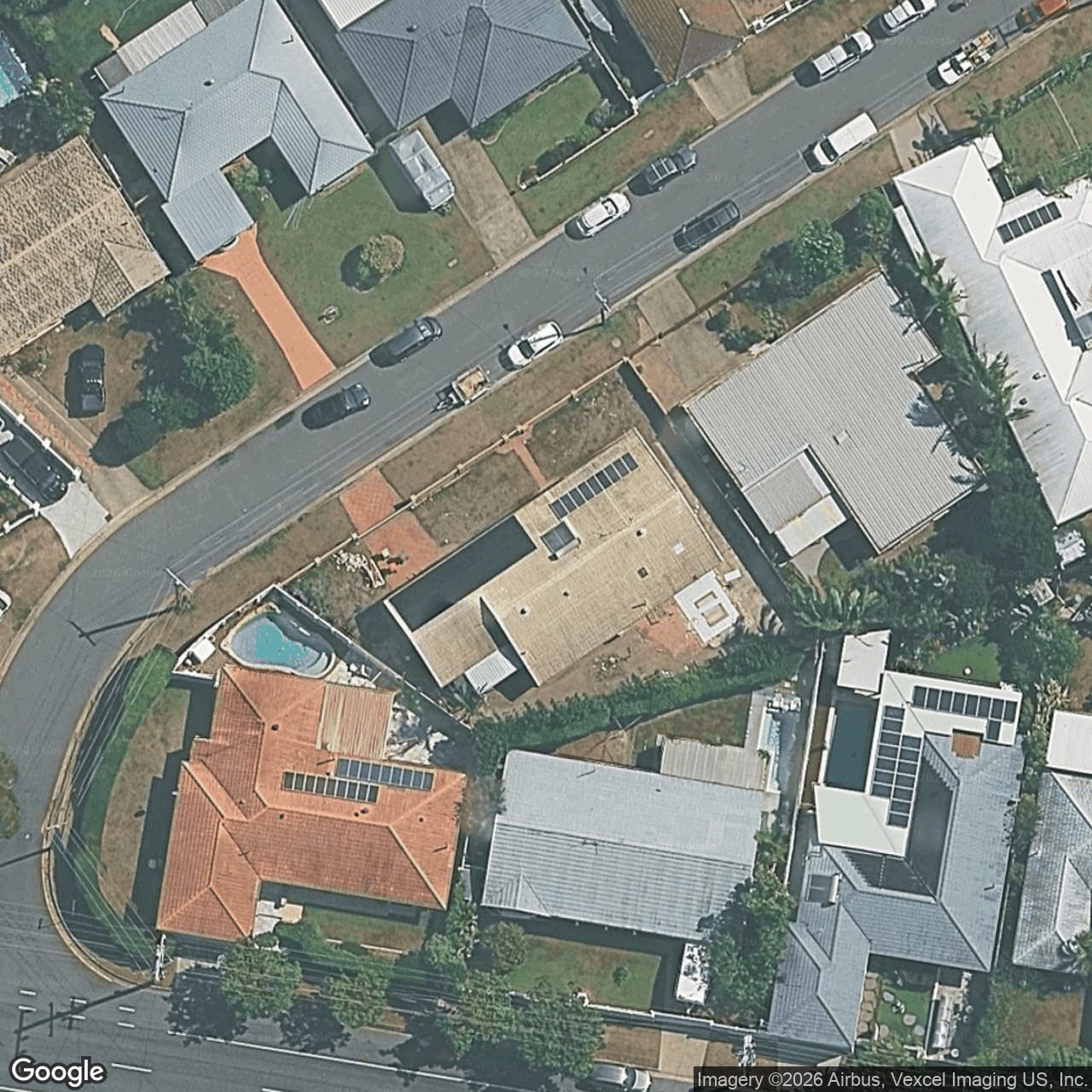 Aerial view of 28 Eagle Avenue, Burleigh Waters QLD 4220