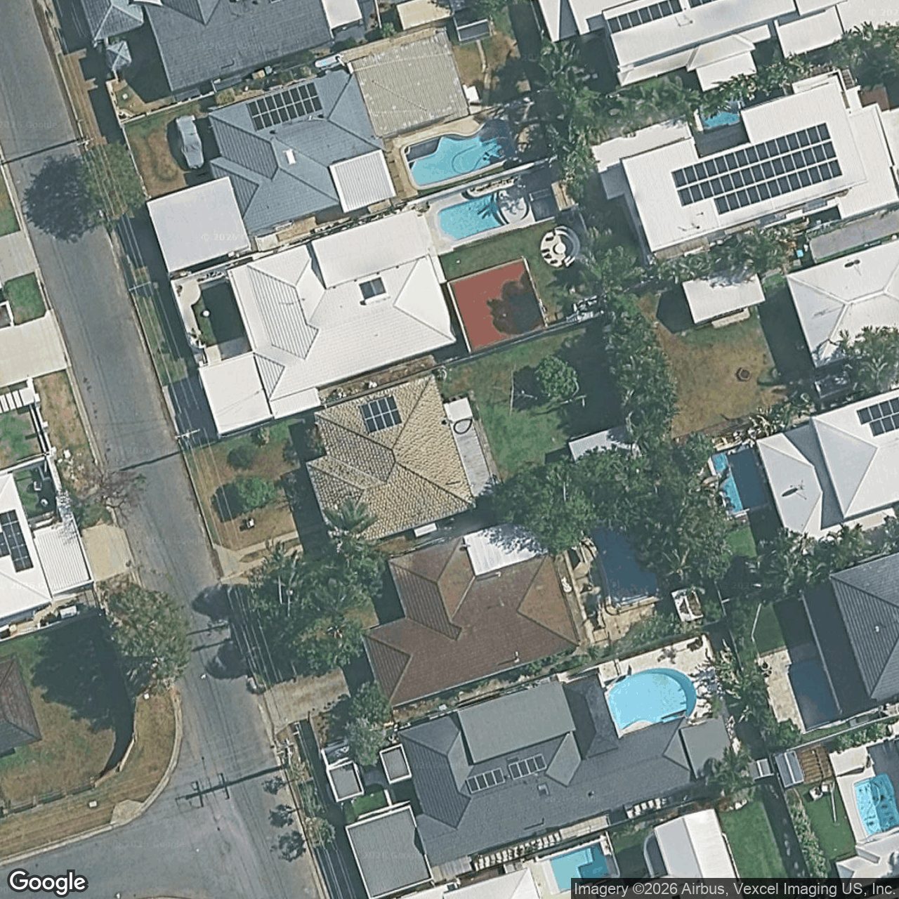 Aerial view of 25 Aruma Avenue, Burleigh Waters QLD 4220