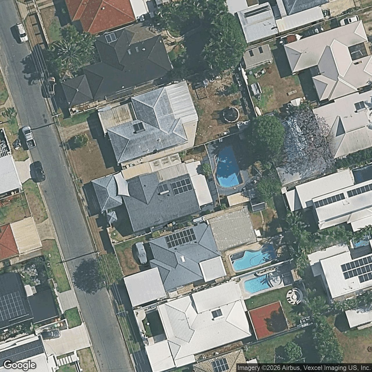 Aerial view of 31 Aruma Avenue, Burleigh Waters QLD 4220