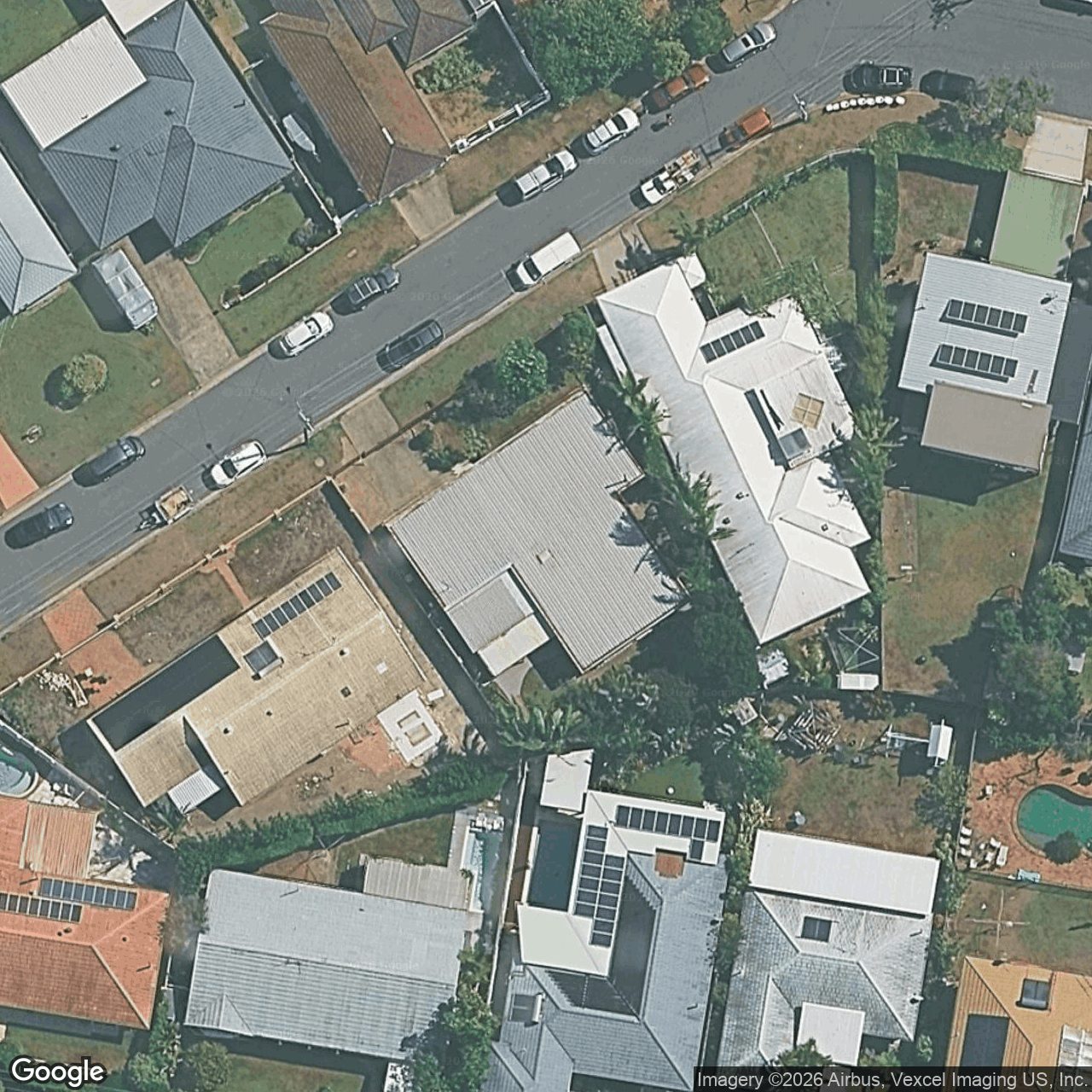 Aerial view of 26 Eagle Avenue, Burleigh Waters QLD 4220