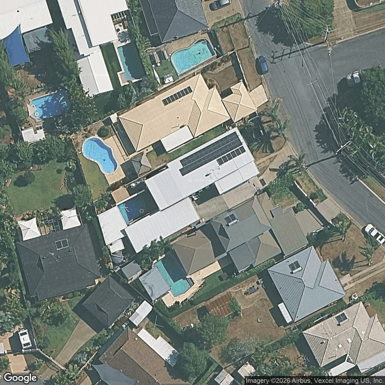 Aerial view of 18 Aruma Avenue, Burleigh Waters QLD 4220