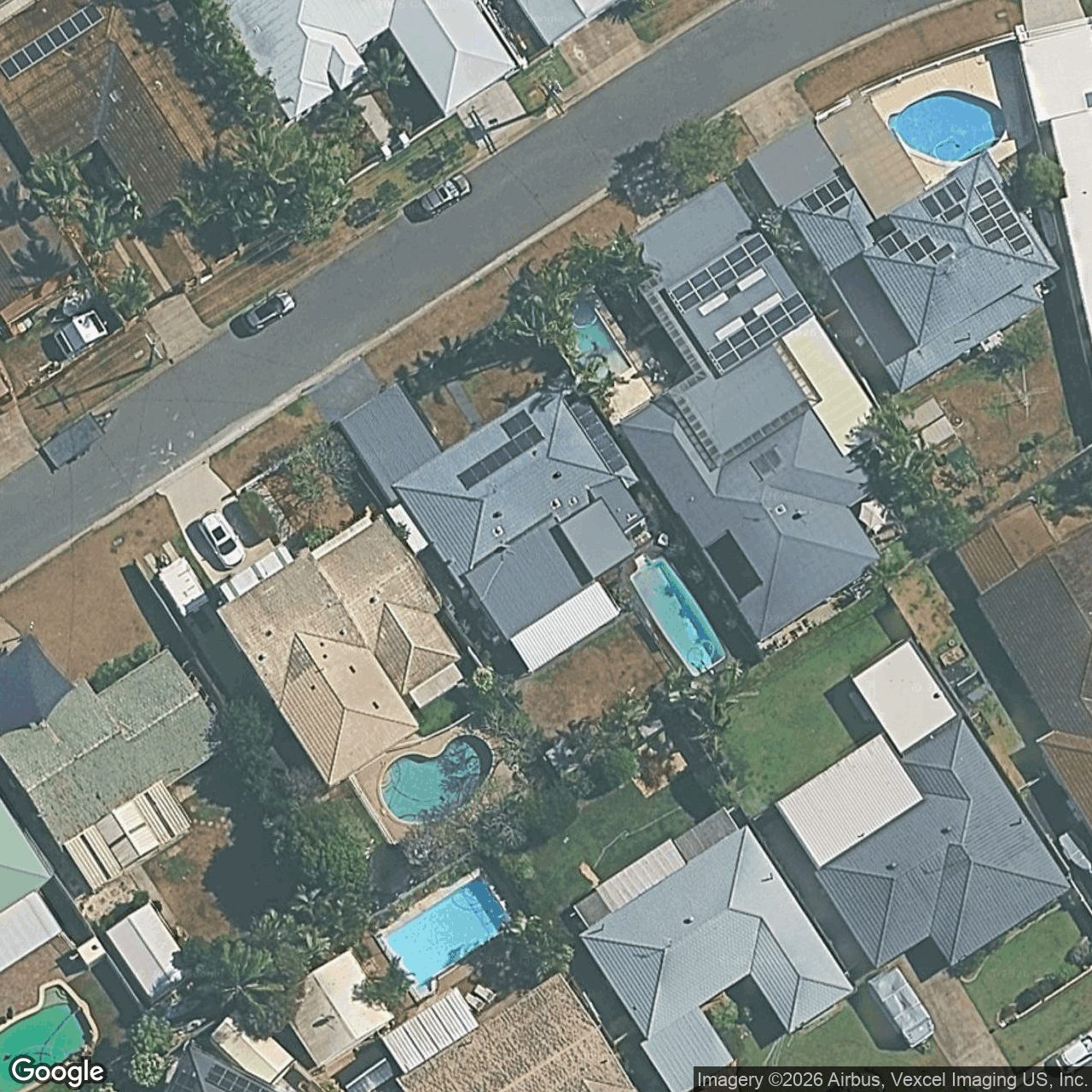 Aerial view of 10 Tern Drive, Burleigh Waters QLD 4220