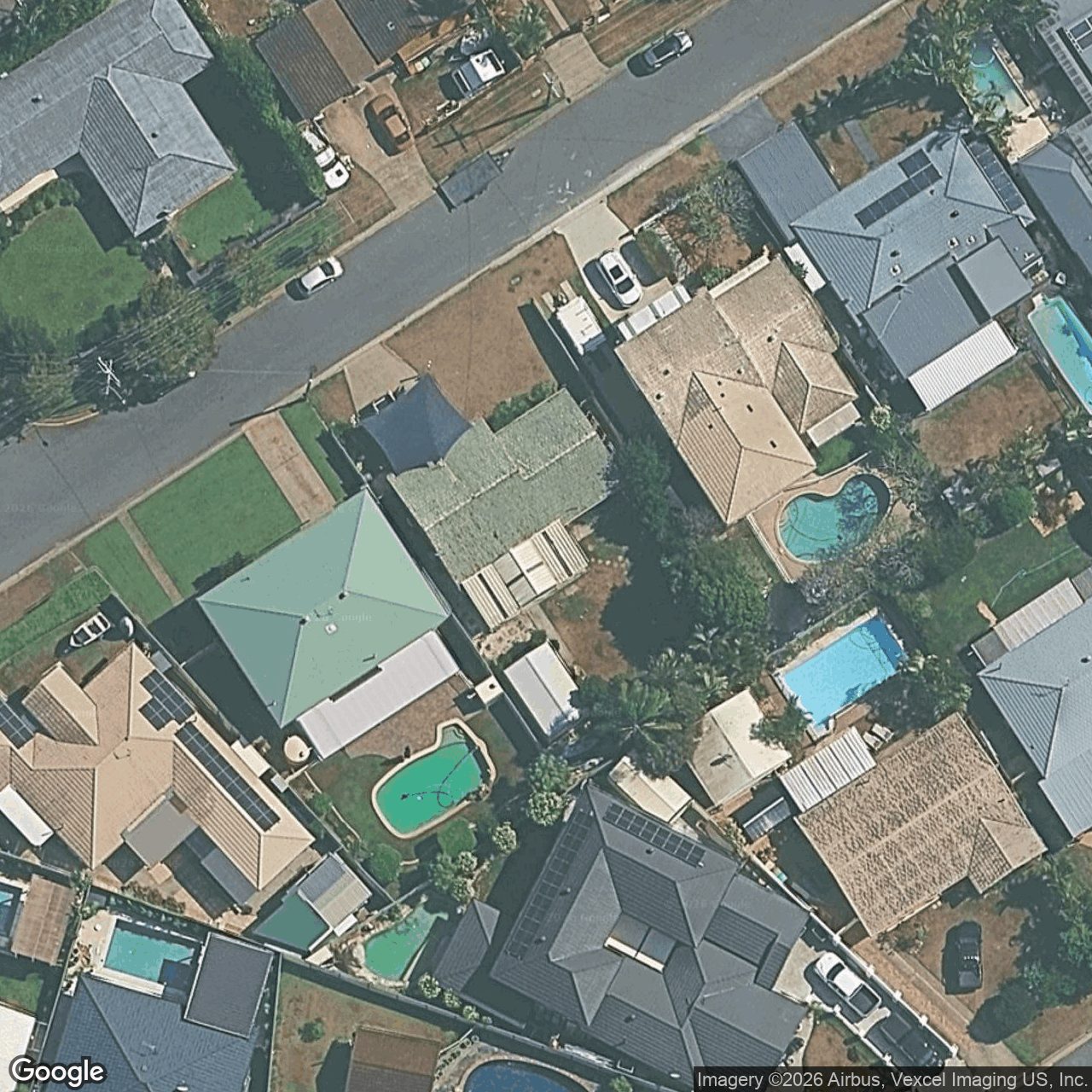 Aerial view of 14 Tern Drive, Burleigh Waters QLD 4220