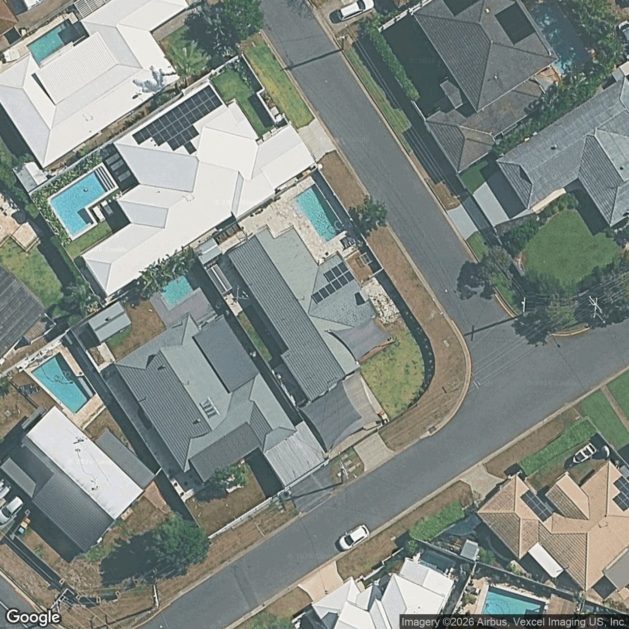 Aerial view of 17 Tern Drive, Burleigh Waters QLD 4220