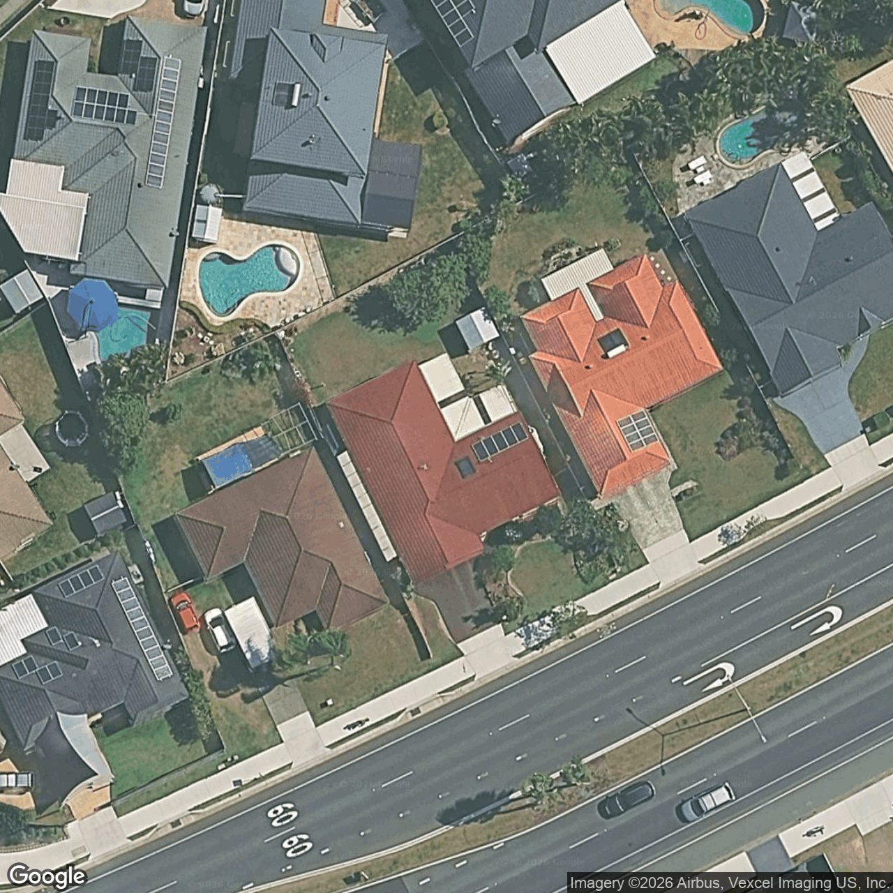 Aerial view of 189 Christine Avenue, Burleigh Waters QLD 4220