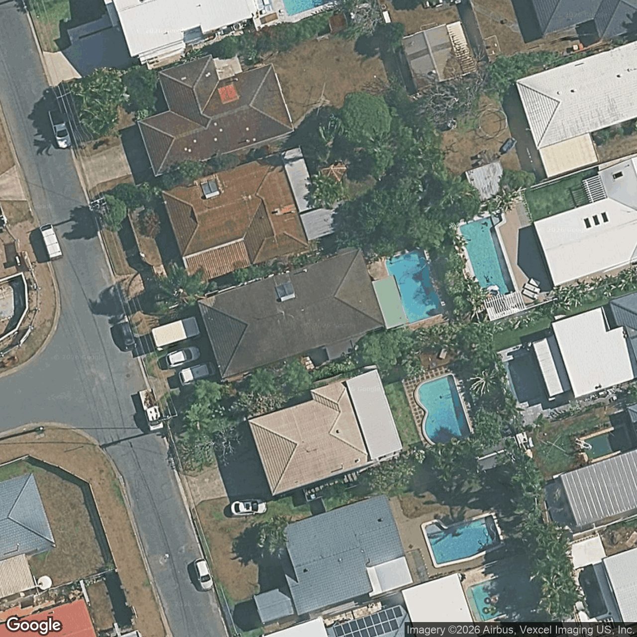 Aerial view of 20 Warrina Crescent, Burleigh Waters QLD 4220