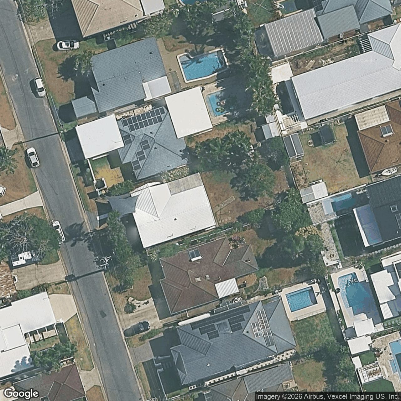 Aerial view of 28 Warrina Crescent, Burleigh Waters QLD 4220