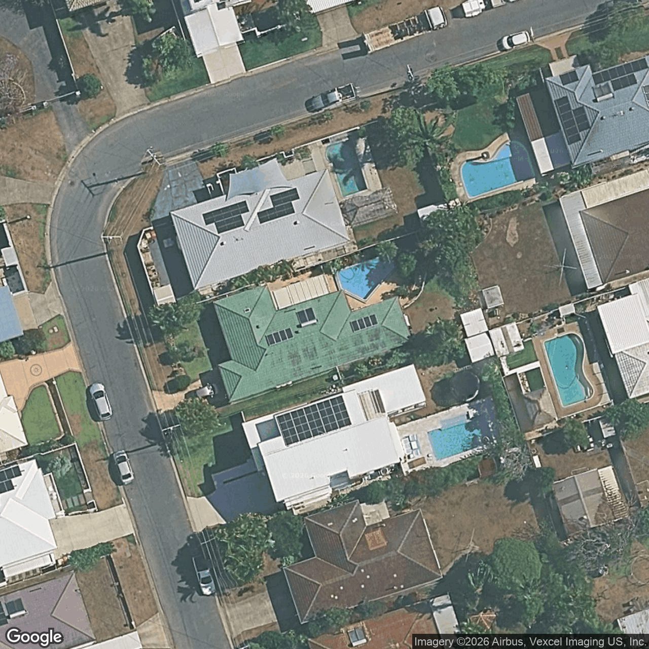 Aerial view of 12 Warrina Crescent, Burleigh Waters QLD 4220