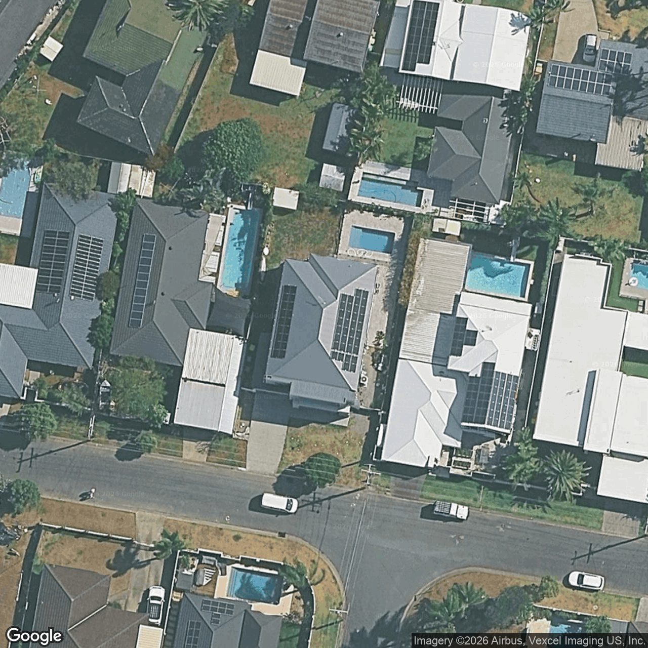 Aerial view of 34 Bluejay Street, Burleigh Waters QLD 4220