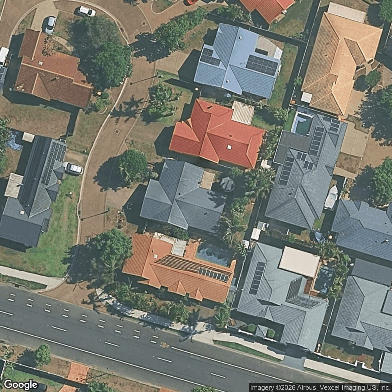 Aerial view of 3 Magpie Court, Burleigh Waters QLD 4220