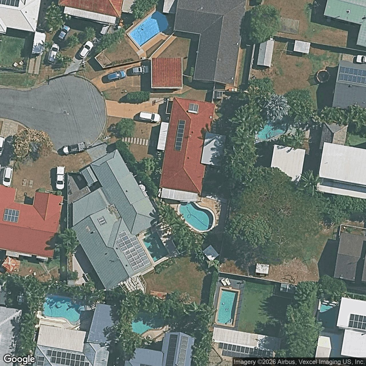 Aerial view of 61 Bluejay Street, Burleigh Waters QLD 4220