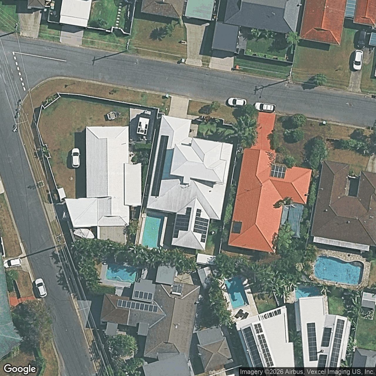 Aerial view of 45 Bluejay Street, Burleigh Waters QLD 4220