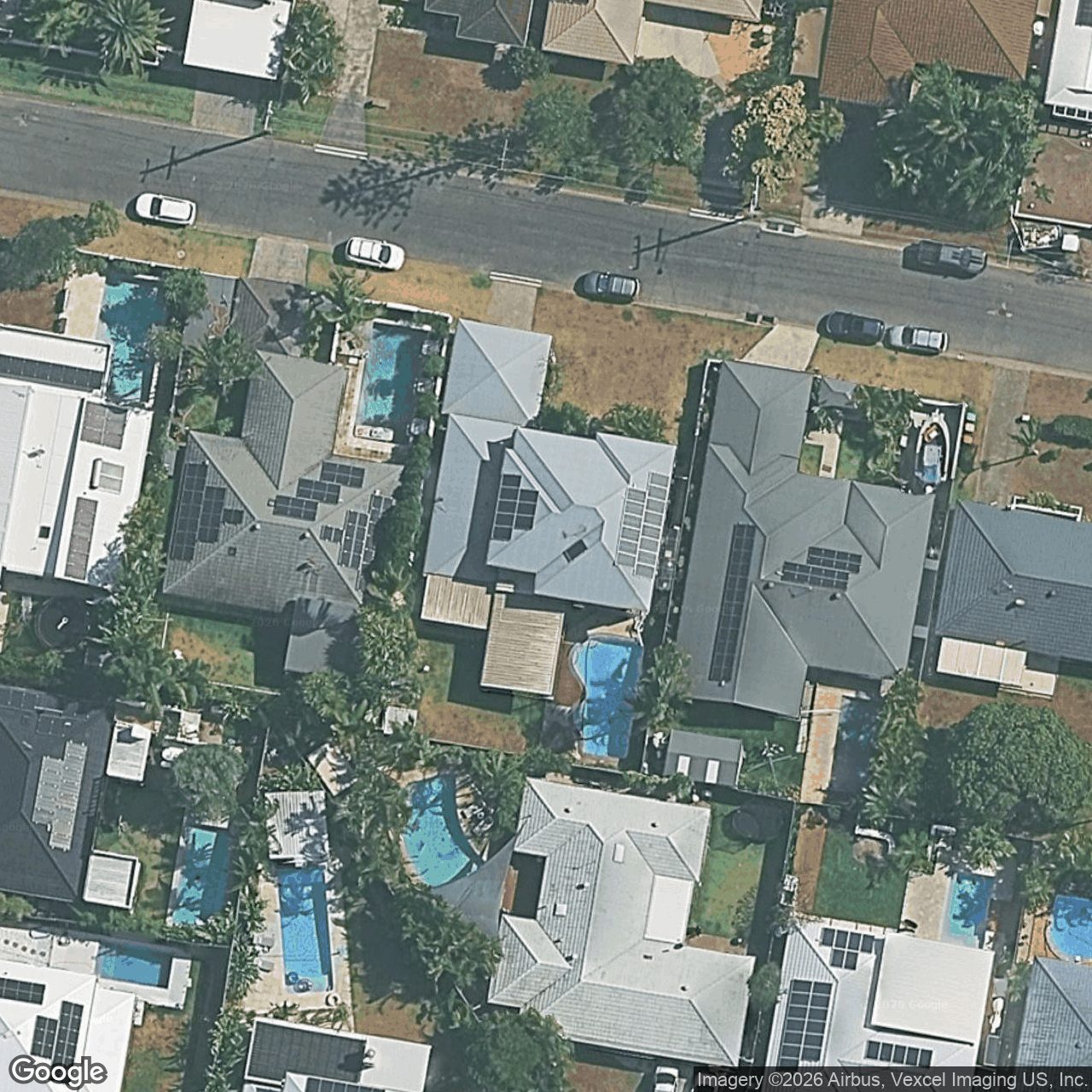 Aerial view of 31 Bluejay Street, Burleigh Waters QLD 4220