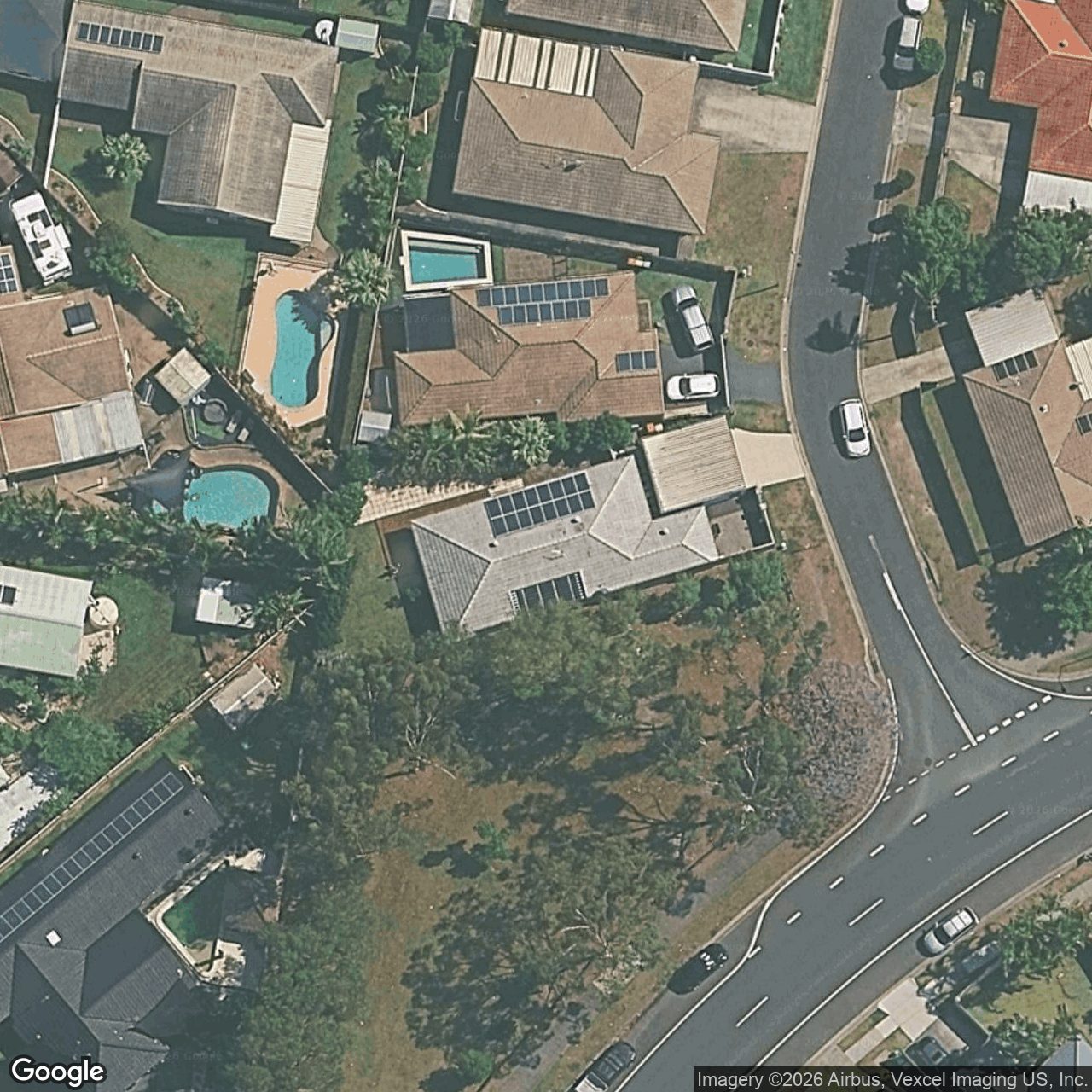 Aerial view of 4 Bluemoon Close, Burleigh Waters QLD 4220