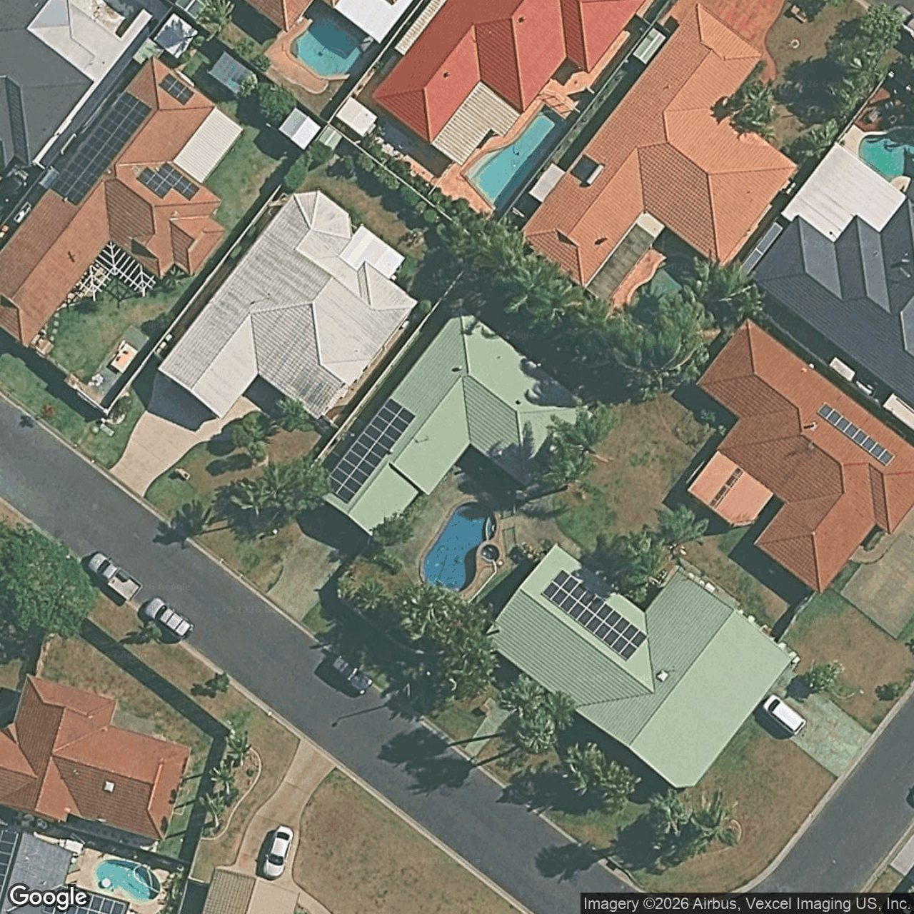 Aerial view of 3 Raven Parade, Burleigh Waters QLD 4220