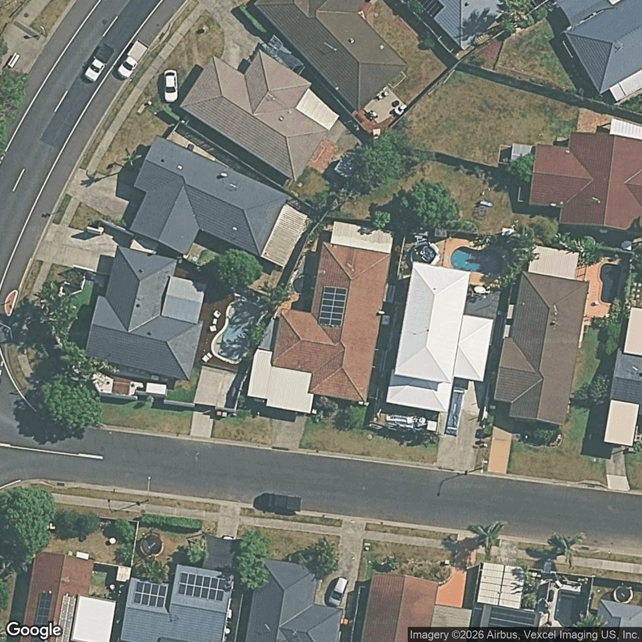 Aerial view of 4 Montezuma Drive, Burleigh Waters QLD 4220
