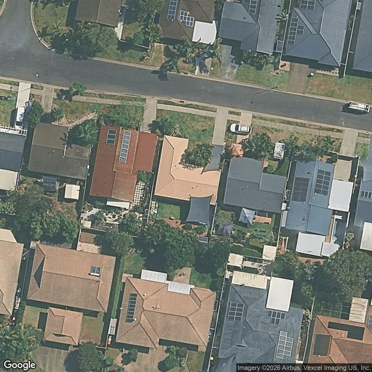 Aerial view of 47 Montezuma Drive, Burleigh Waters QLD 4220