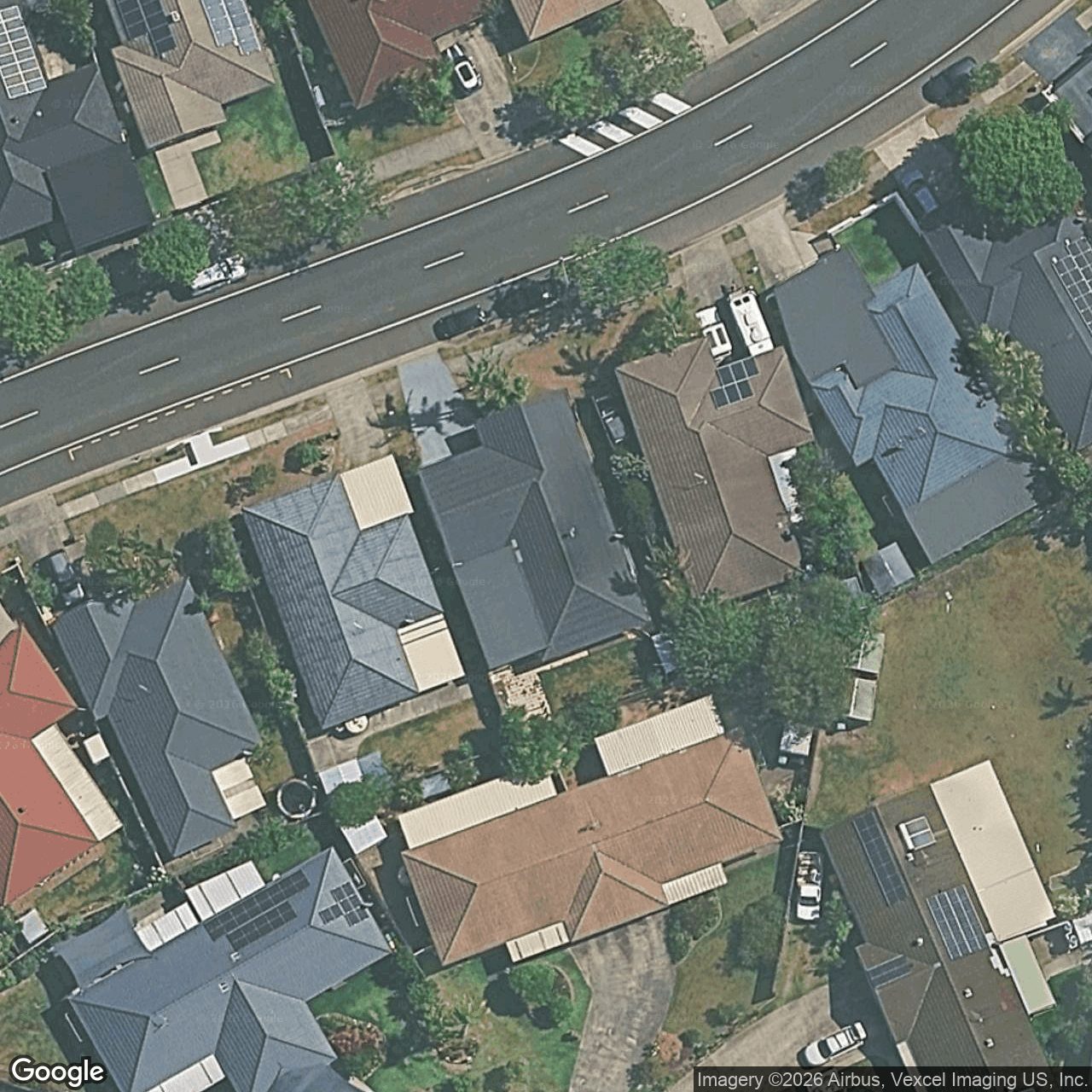 Aerial view of 123 Mattocks Road, Burleigh Waters QLD 4220