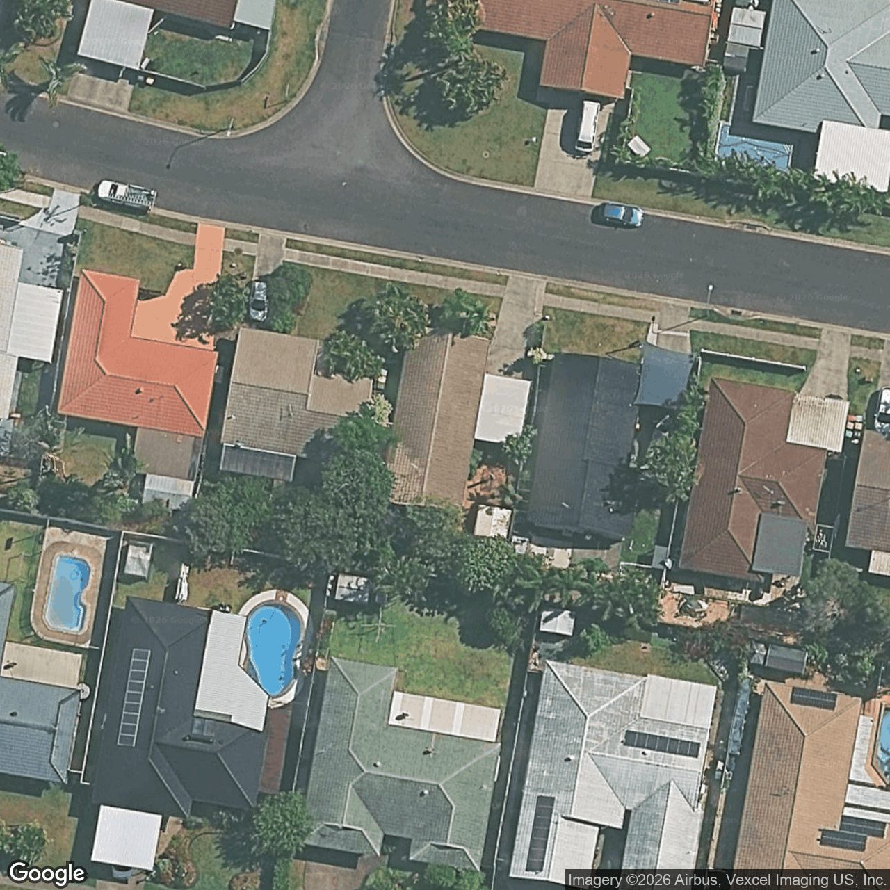 Aerial view of 25 Montezuma Drive, Burleigh Waters QLD 4220