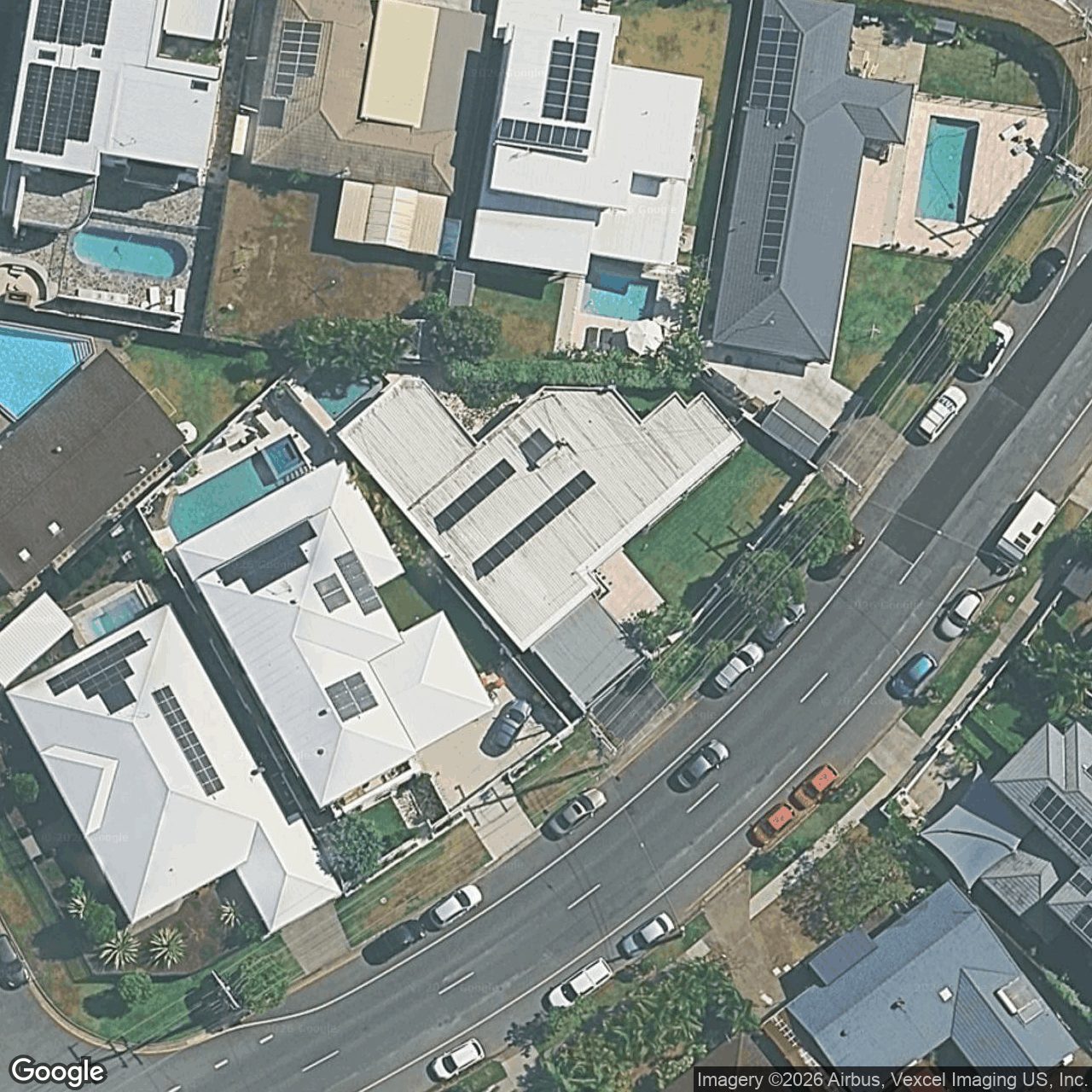 Aerial view of 83 Acanthus Avenue, Burleigh Waters QLD 4220