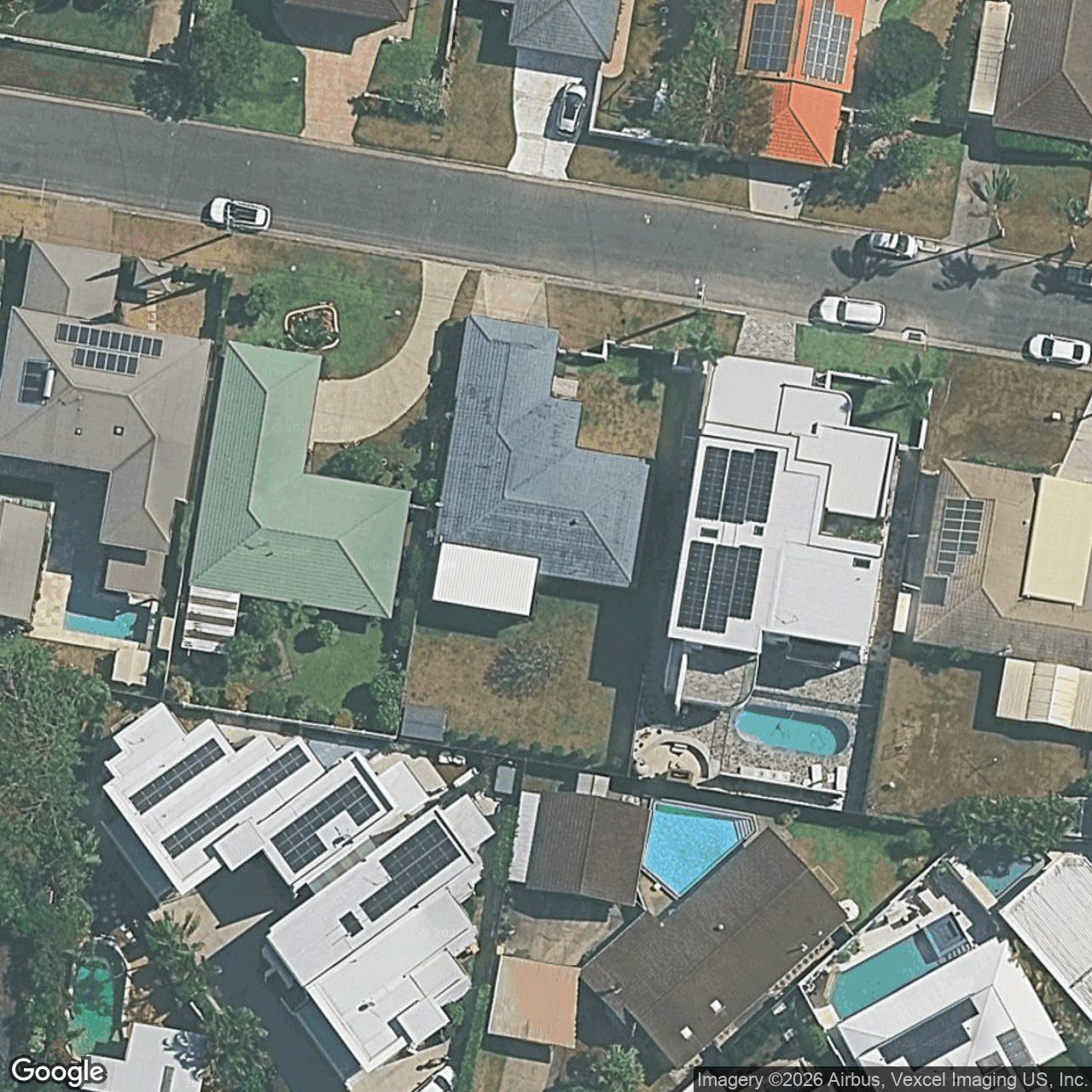 Aerial view of 10 Kingfisher Crescent, Burleigh Waters QLD 4220