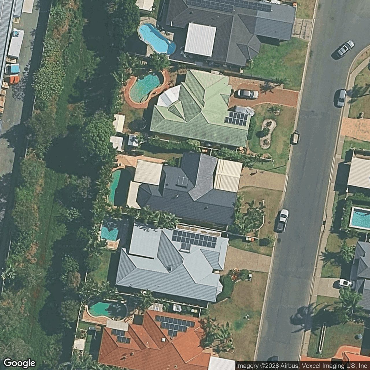 Aerial view of 83 Coronet Crescent, Burleigh Waters QLD 4220