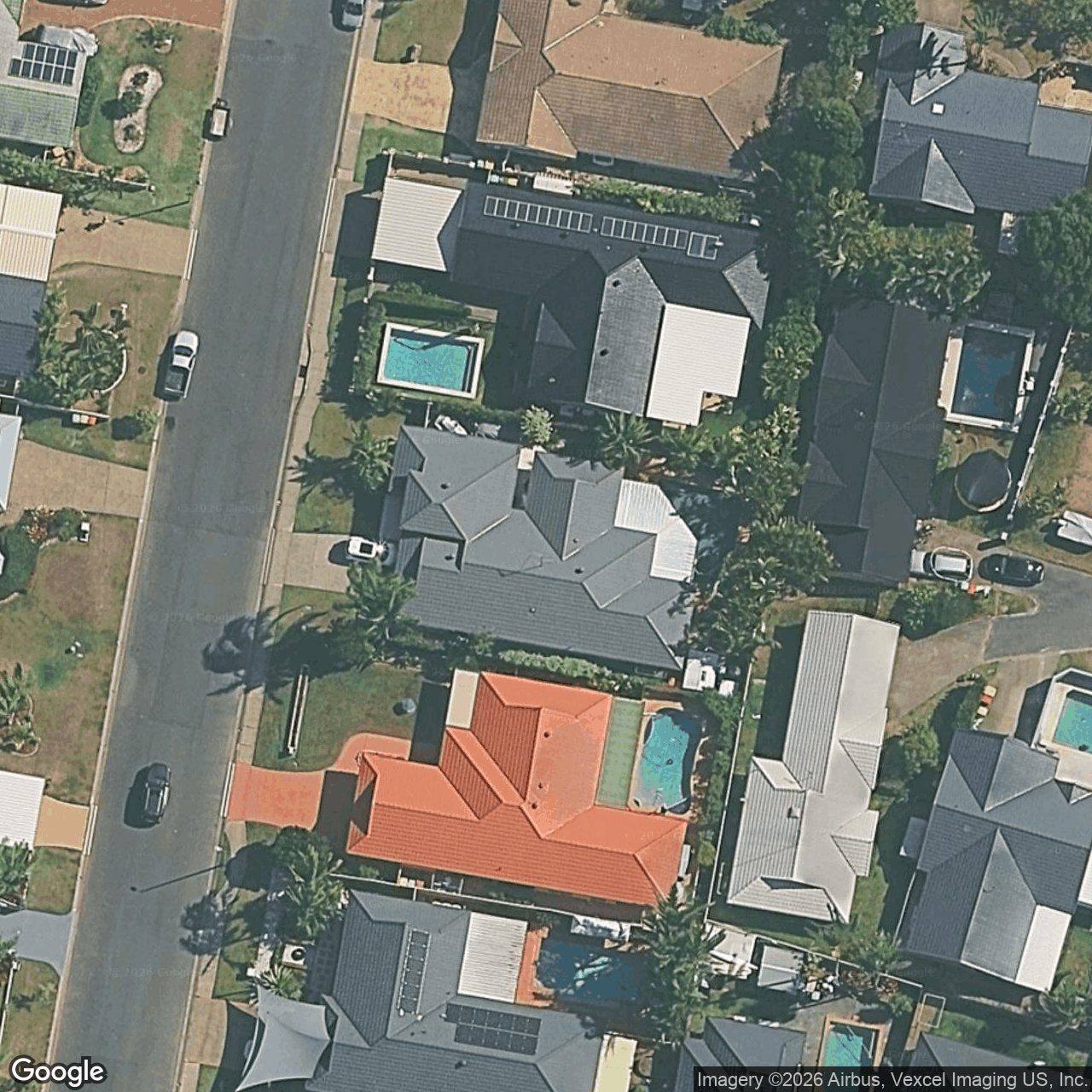 Aerial view of 82 Coronet Crescent, Burleigh Waters QLD 4220