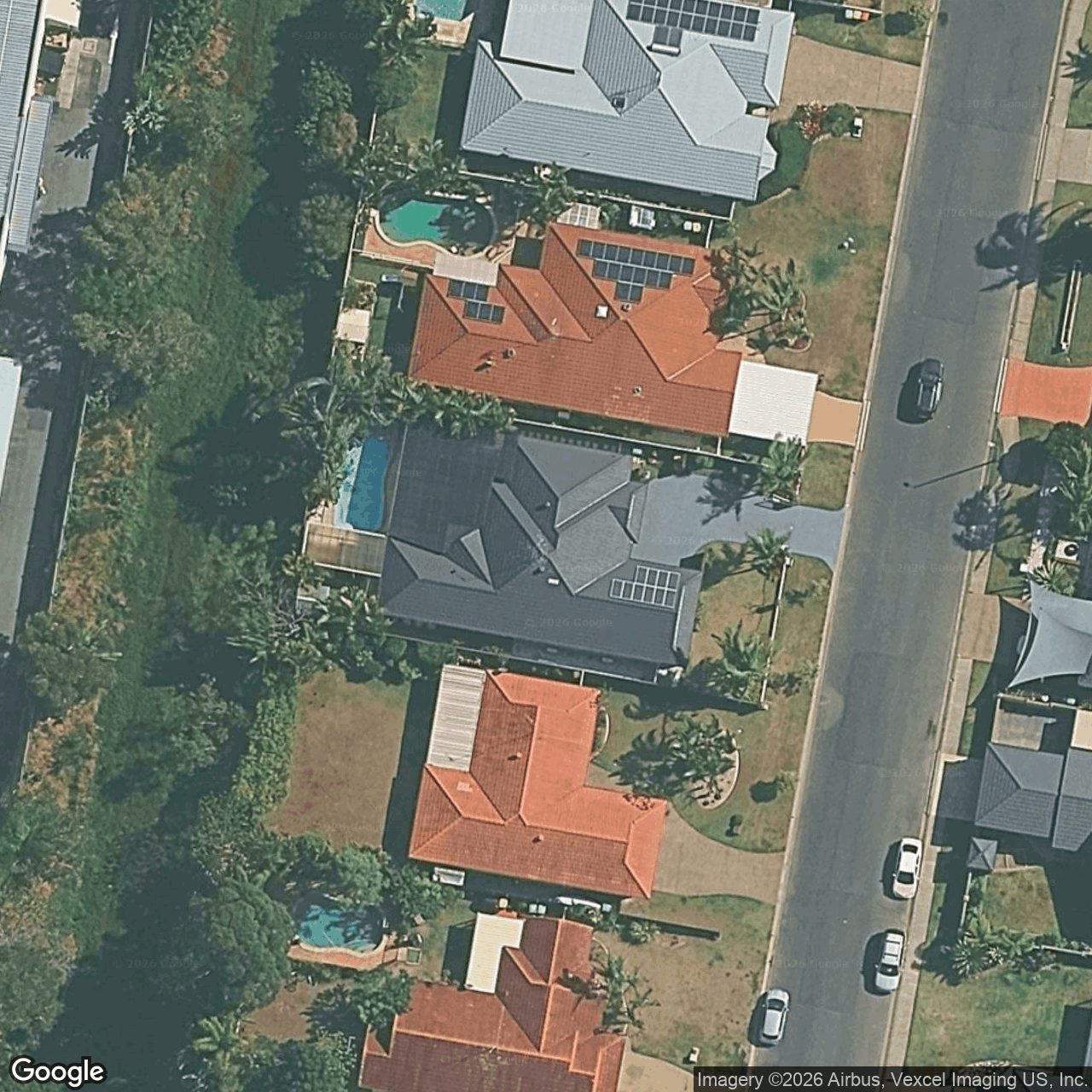 Aerial view of 89 Coronet Crescent, Burleigh Waters QLD 4220