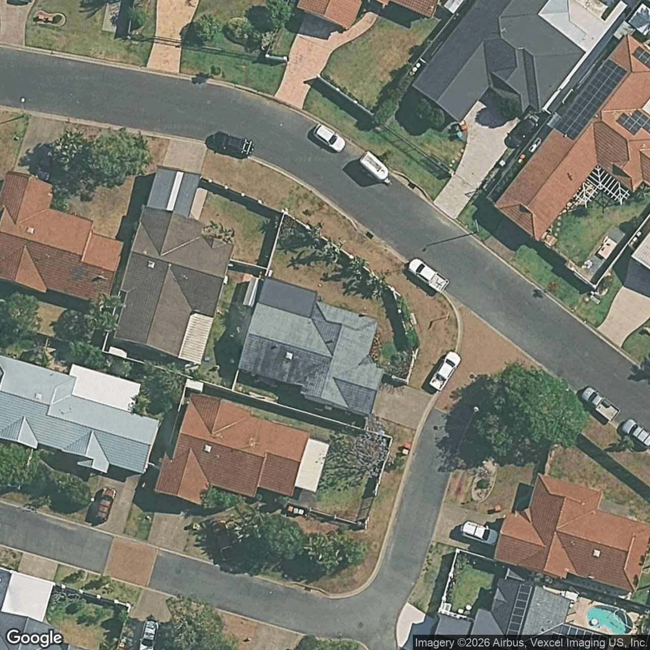 Aerial view of 1 Bowerbird Place, Burleigh Waters QLD 4220