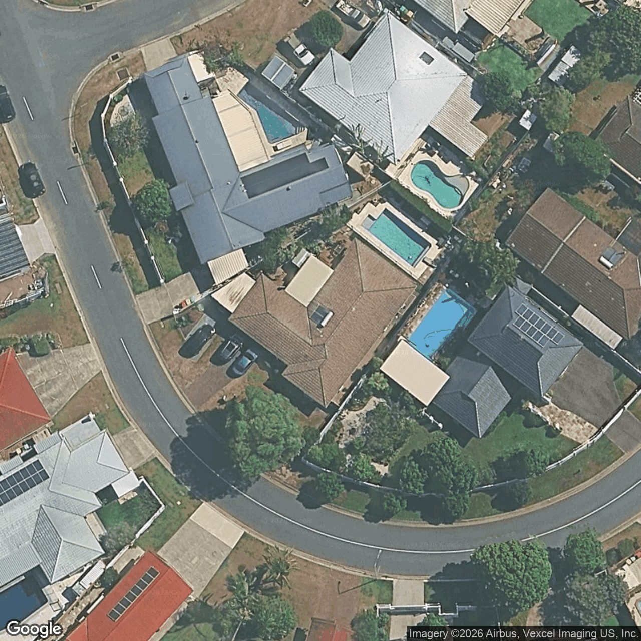 Aerial view of 33 Jabiru Avenue, Burleigh Waters QLD 4220