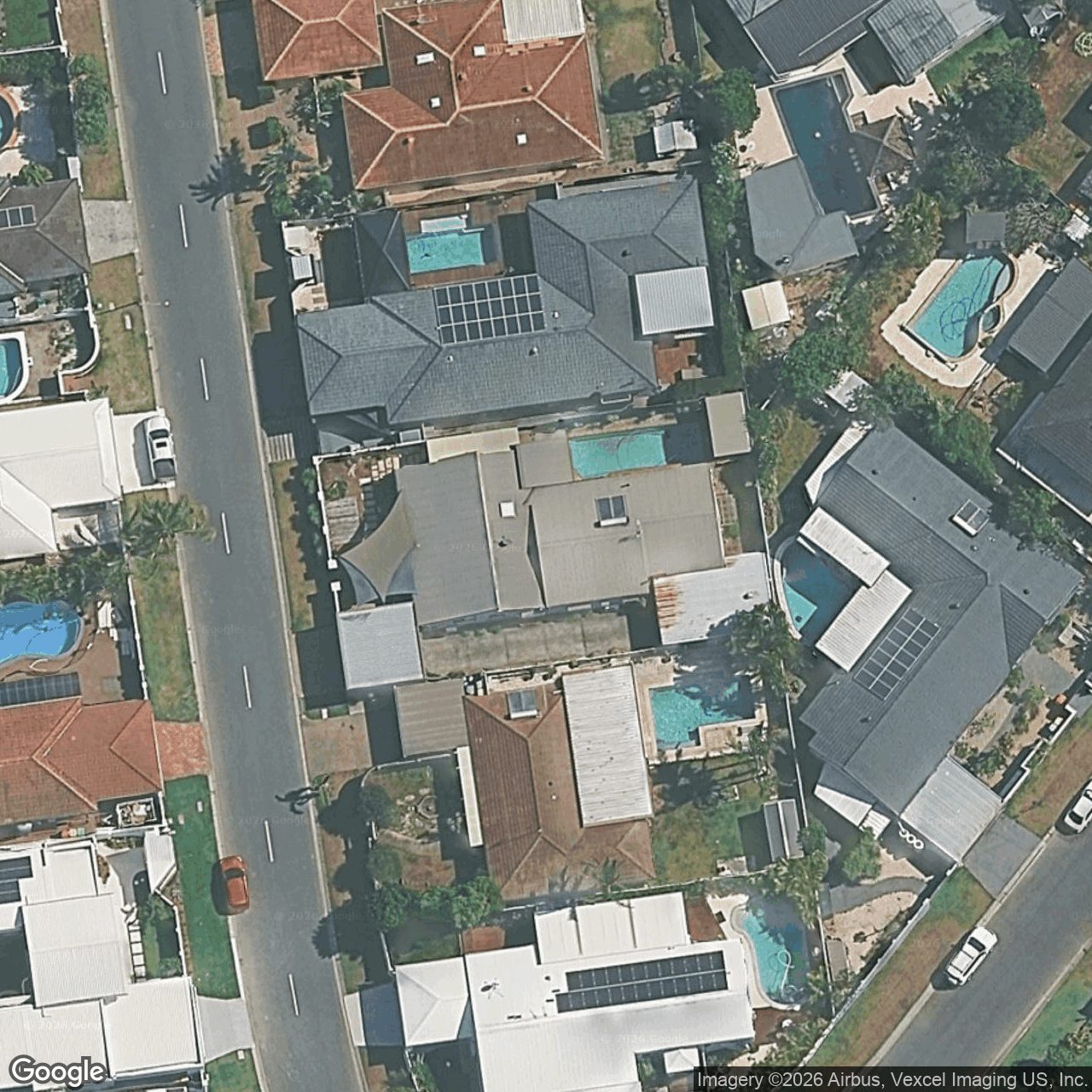 Aerial view of 41 Jabiru Avenue, Burleigh Waters QLD 4220