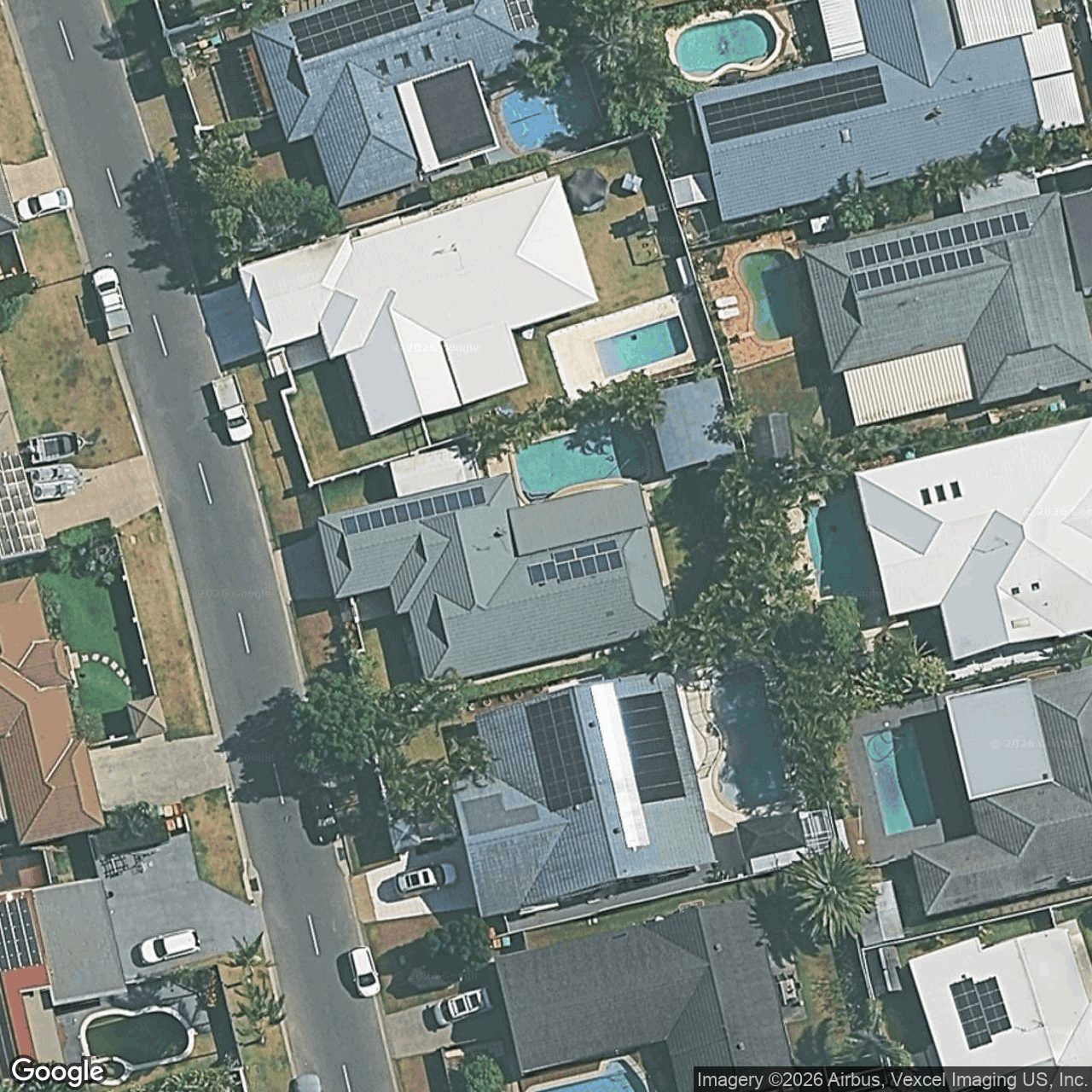 Aerial view of 63 Jabiru Avenue, Burleigh Waters QLD 4220