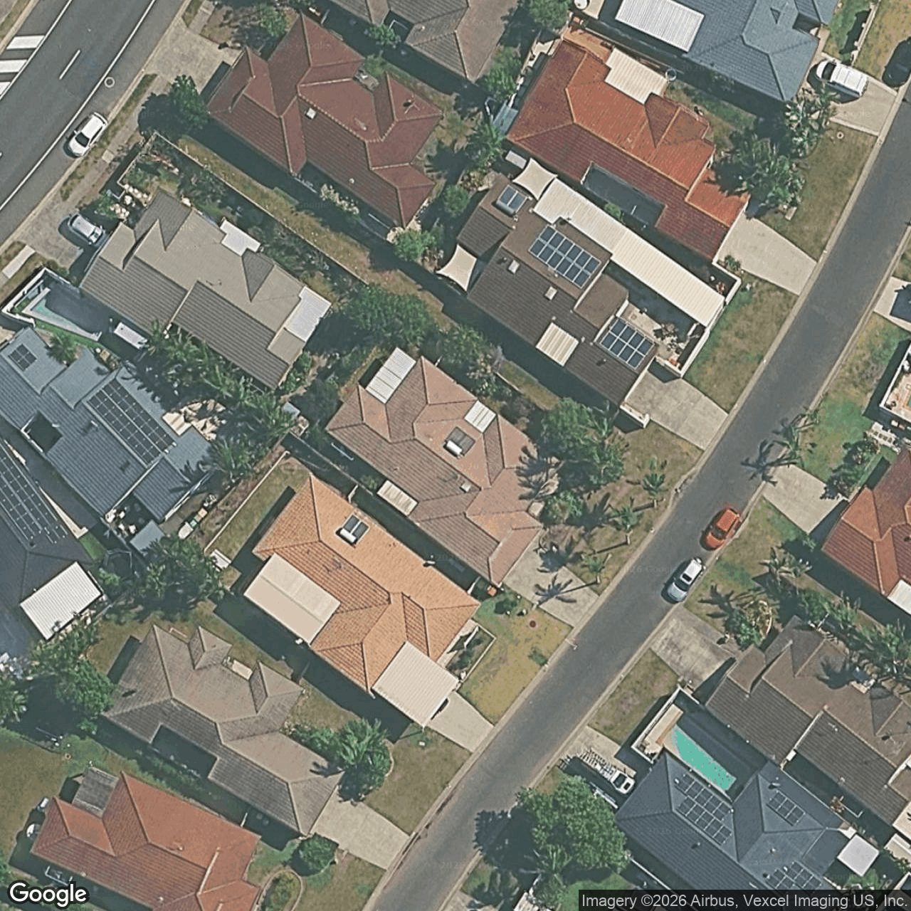 Aerial view of 20 Ballerina Street, Burleigh Waters QLD 4220