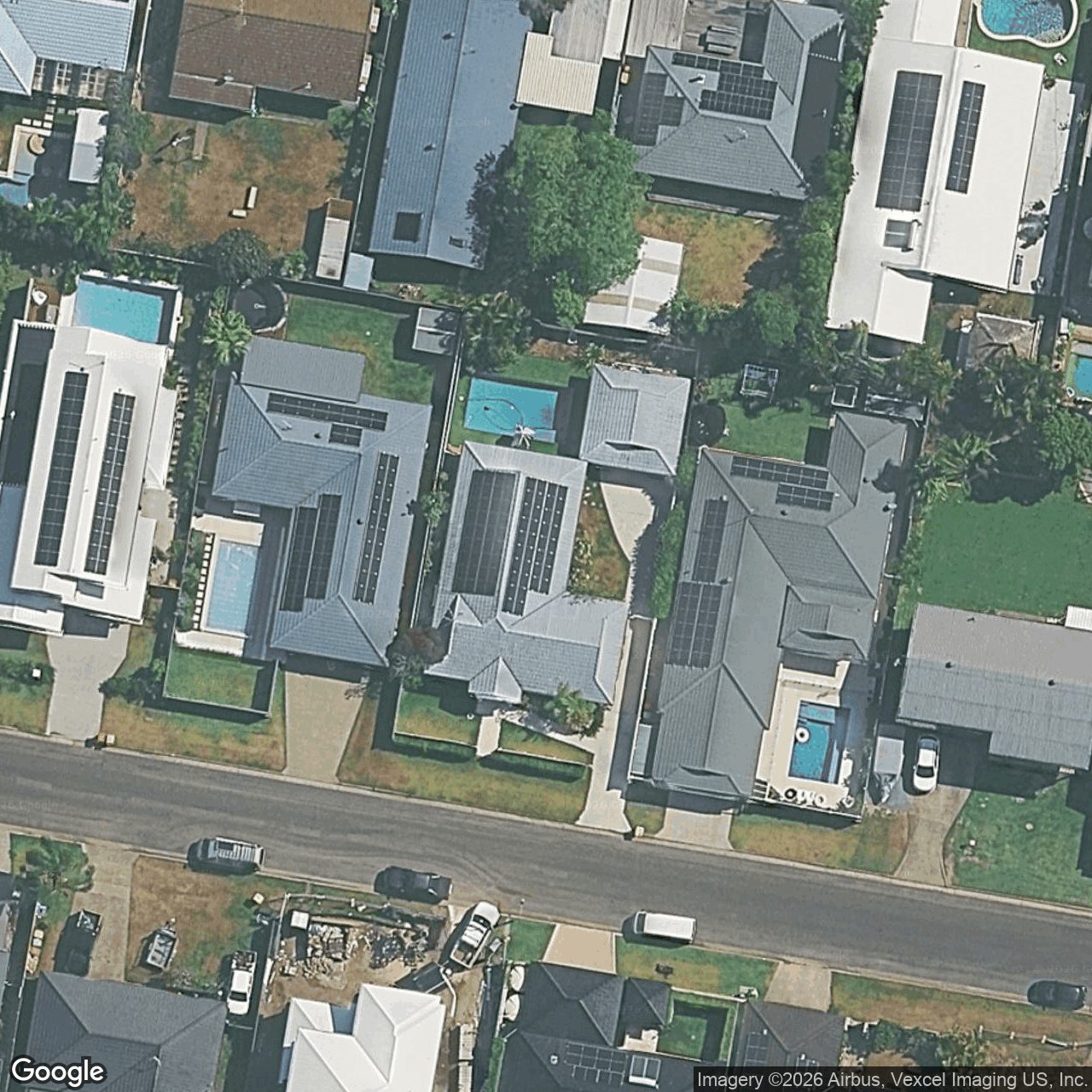 Aerial view of 9 Dabchick Drive, Burleigh Waters QLD 4220