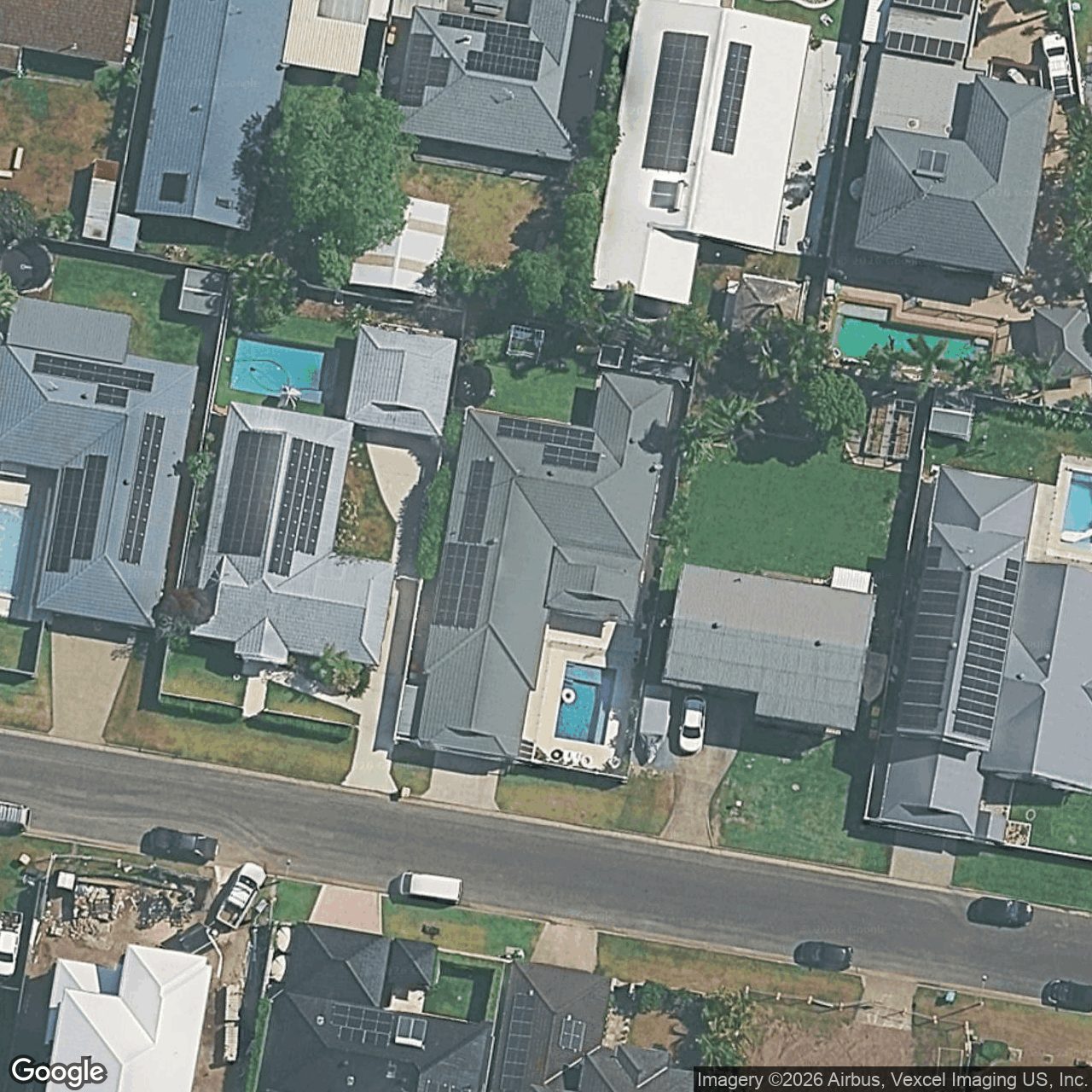 Aerial view of 7 Dabchick Drive, Burleigh Waters QLD 4220