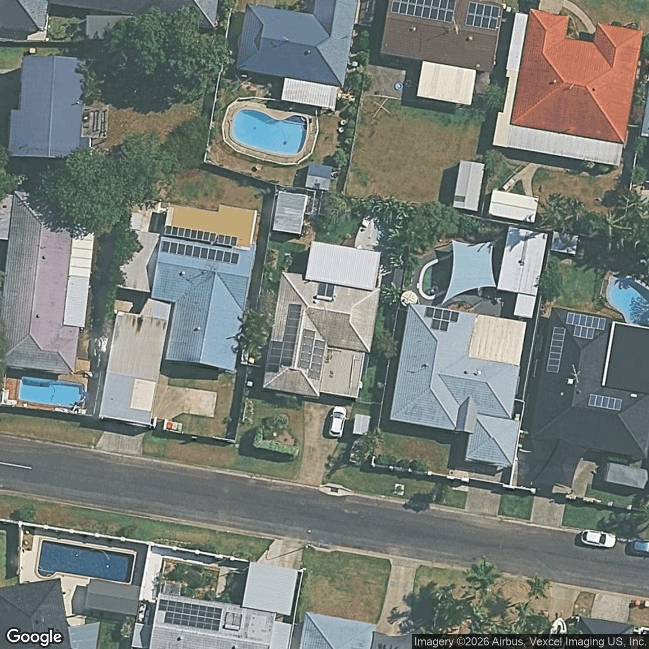 Aerial view of 27 Dabchick Drive, Burleigh Waters QLD 4220